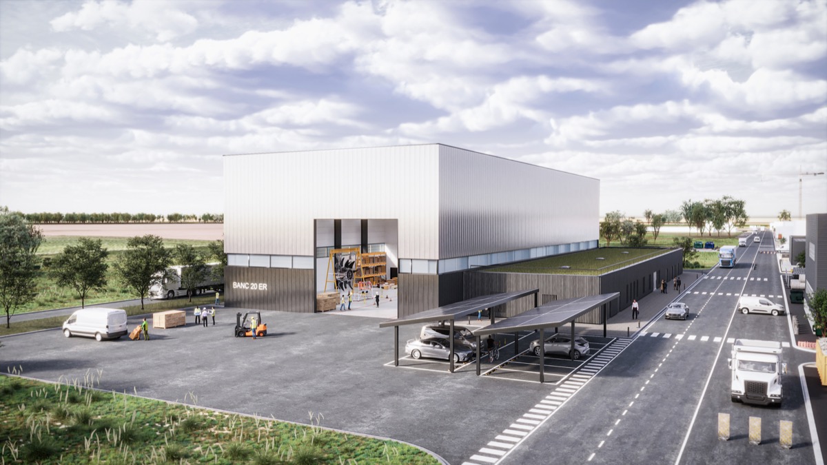 Construction d'un bâtiment banc d'essai réacteurs