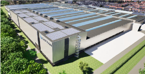 Extension d'atelier et création de vestiaires